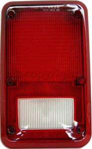 1993 Dodge B350 Tail Light Lens, Driver Side