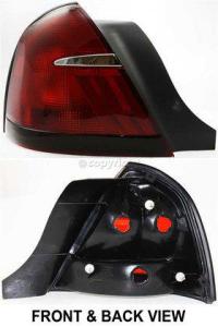 2002 Mercury Grand Marquis Tail Light, Driver Side