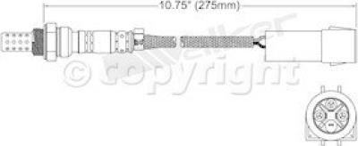 1989 Merkur Scorpio Oxygen Sensor, Driver Or Passenger Side