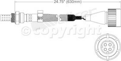1995 BMW 850CSI Oxygen Sensor, Driver Side