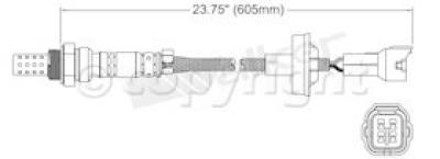 1998 Chevrolet Tracker Oxygen Sensor