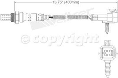 2004 Oldsmobile Silhouette Oxygen Sensor, Passenger Side