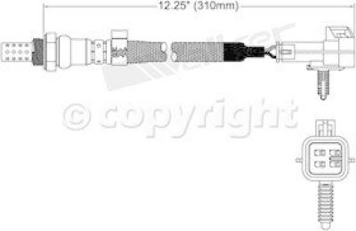 2005 Saturn ION Oxygen Sensor, Front