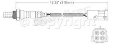 1995 Honda Passport Oxygen Sensor