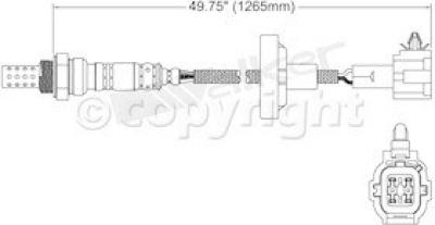 1998 Nissan Frontier Oxygen Sensor