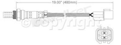 1992 Mitsubishi 3000GT Oxygen Sensor