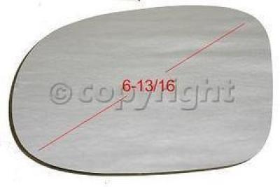 1997 Acura CL Mirror Glass, Driver Side