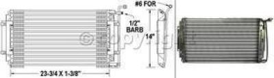 1965 Chevrolet Bel Air A/C Condenser