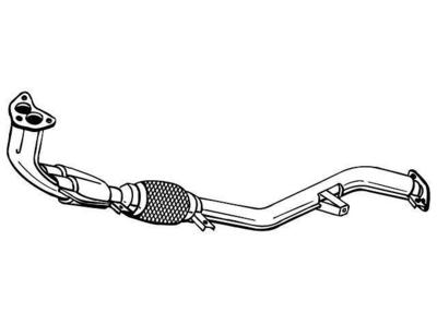 1992 Mitsubishi Mirage Header Pipe