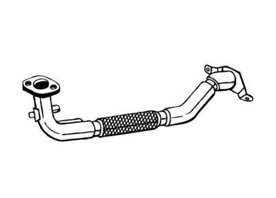 1996 Mitsubishi Mirage Header Pipe
