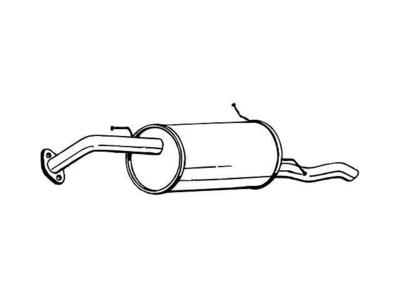 1996 Ford Escort Muffler