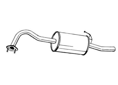1995 Mazda MPV Muffler