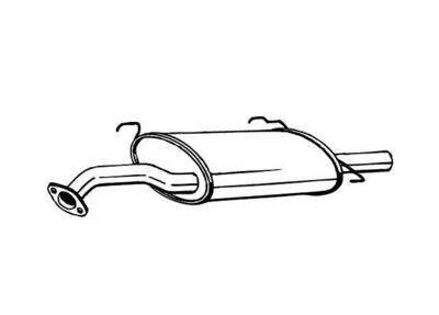 1991 Toyota Camry Muffler