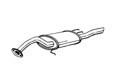1989 Toyota Corolla Muffler