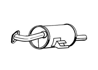 1984 Subaru 2WD Muffler