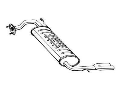 1993 Acura Integra Muffler