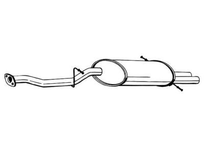 1994 Subaru Legacy Muffler