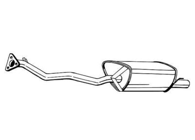 1998 Acura TL Muffler