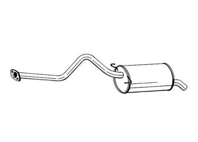 1996 Toyota Previa Muffler