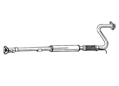 1997 Acura CL Muffler