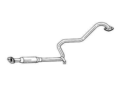 1997 Nissan Altima Muffler