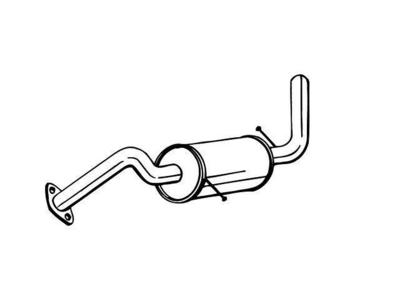 2000 Nissan Pathfinder Muffler