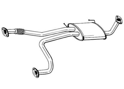 1999 Nissan pathfinder exhaust system diagram #4