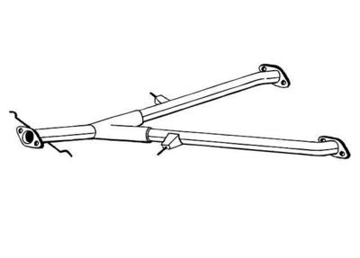 1992 Mazda RX7 Intermediate Pipe