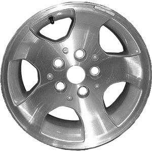 2004 Jeep Wrangler 15" x 8" Alloy Wheel