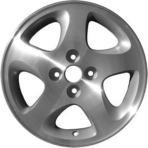 2003 Mazda Protege Sedan 15" x 6" Alloy Wheel