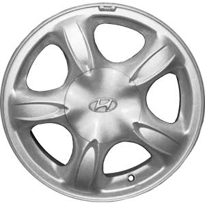 2001 Hyundai Sonata 15" x 6" Alloy Wheel