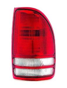 2004 Dodge Dakota Pickup Tail Light Lens And Housing , Passenger Side