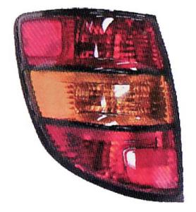 2008 Pontiac Vibe Tail Light Lens And Housing , Passenger Side