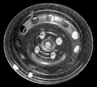 2004 Ford Focus 14" x 5.5" Steel Wheel