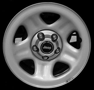 2004 Jeep Wrangler 15" x 7" Steel Wheel