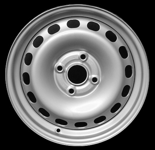 1998 Audi Cabriolet 15" x 6" Steel Wheel