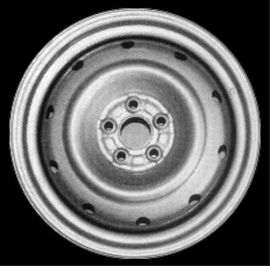 2004 Subaru Forester 16" x 6.5" Steel Wheel