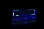 Flame SPEED-GLO Blue Filament Seat Belt Shoulder Pad