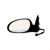 Power Non Heated Mirror Passenger Side Assembly