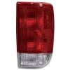 Tail Lamp Lens & Housing Combination, Passenger Side