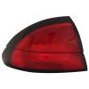 Tail Lamp Lens & Housing Combination, Driver Side
