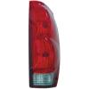 Tail Lamp Lens & Housing Combination, Passenger Side