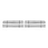 Bolt-On Billet Grille, High Polished Finish