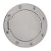 Billet Aluminum Fuel Door, Chrome Plated Without Lock