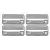 Door Handle Cover Kit, Stainless Steel With Passenger Key Hole, 8 Piece, Including Door Handle/Housing