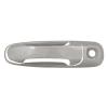 Door Handle Cover Kit, Stainless Steel With Passenger Key Hole, 8 Piece, Including Door Handle/Housing