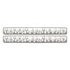 Stainless Steel Grille Insert, Flames