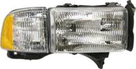 Headlight, Passenger Side