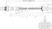 Oxygen Sensor, Front