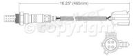 Oxygen Sensor, Driver Side
